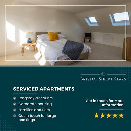 Amazing New 3 Double Bed House In Staple Hill! Apartment บริสตอล ภายนอก รูปภาพ